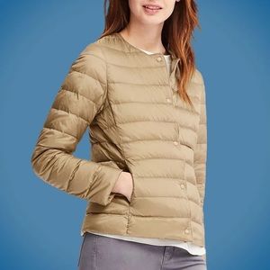Uniqlo Ultra Light Down Puffer Compact Jacket with Snaps - XS